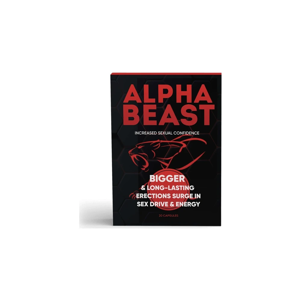 Alpha Beast · Cápsulas · Caja de cápsulas