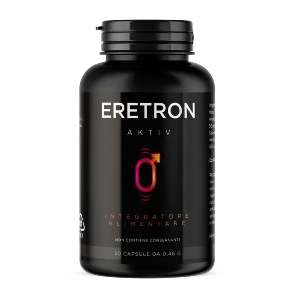 Eretron Aktiv · cápsulas para la vitalidad masculina