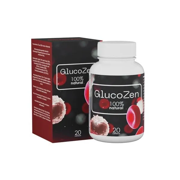 GlucoZen · cápsulas para el bienestar metabólico