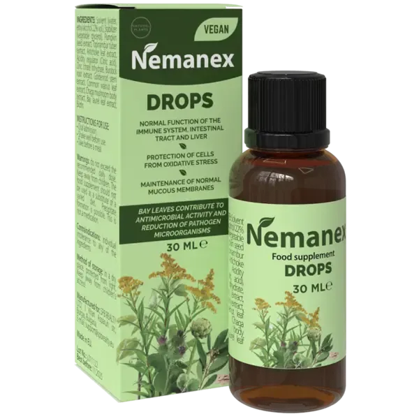 Nemanex · gotas para el bienestar digestivo