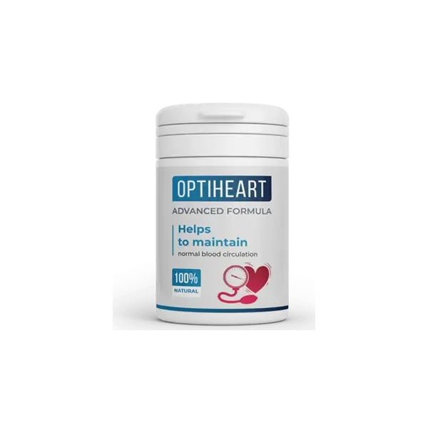 Optiheart · cápsulas para el bienestar cardiovascular