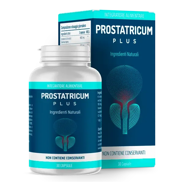 Prostatricum Plus · cápsulas para el bienestar prostático